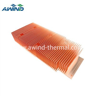 Radiator Heatsink Sirip Skiving Tembaga