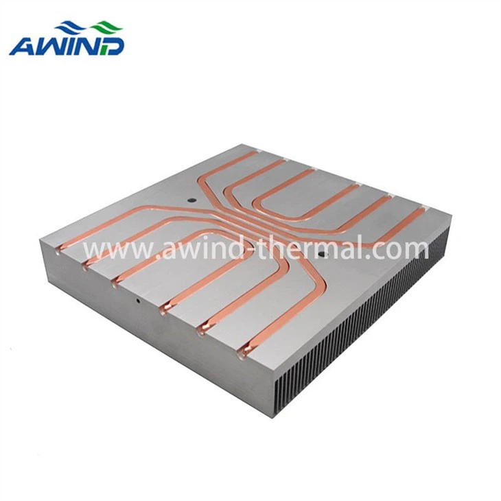 Welding Heatpipe Aluminum Fin Heat Sink
